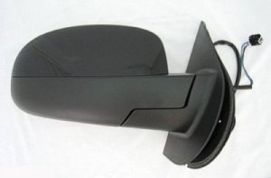 Right (Passenger) Side View Mirror Assembly for 2007 - 2014 Chevrolet Suburban 2500, Exterior Mirror without Courtesy Light, with Off Road Package and Power, New Style,  20809968, Replacement
