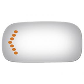 1998 - 2005 Cadillac Deville Performance Mirror Glass - Left (Driver)