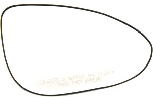 Mirror Glass for Chevrolet Sonic 2012-2020, Right (Passenger), Non-Heated, with Backing Plate, Replacement