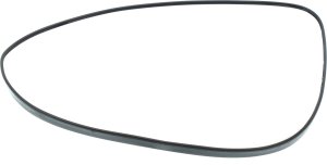 Heated Mirror Glass for Chevrolet Sonic 2012-2020, Left (Driver) Side, with Backing Plate, Replacement