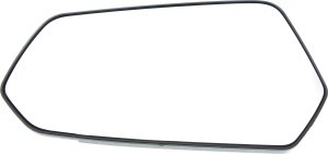 Mirror Glass for Chevrolet Camaro 2010-2015, Left (Driver), Non-Heated, with Backing Plate, without Auto-Dimming, Replacement