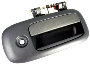 Outer Side Door Handle for 2003 - 2010 Chevrolet Express 2500, Exterior Sliding Door Handle Replacement,  25942270
