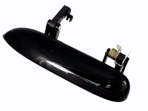 Exterior Rear Left (Driver) Door Handle for 2000 - 2008 Chevrolet Lumina Sedan, Black Outer,  10260641, Replacement