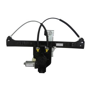 Right (Passenger) Rear Door Glass Power Window Regulator with Motor for 2002 - 2009 Chevrolet (Chevy) Trailblazer, Regulator & Motor Assembly,  19301978, Replacement