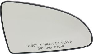 Heated Mirror Glass for Chevrolet Malibu Right (Passenger), Includes 2008 Classic, with Backing Plate, Suitable for LT Model (2004-2008), LTZ Model (2006-2007), Replacement