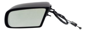 Manual Remote Mirror for 1990-1994 Chevrolet Lumina / 1988-1996 Buick Regal, Left (Driver), Non-Folding, Non-Heated, Paintable, Replacement