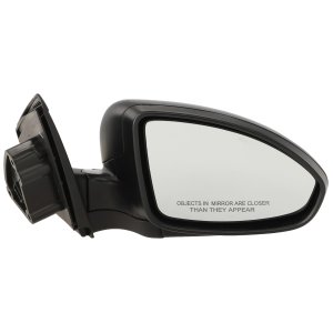 Power Mirror for Chevrolet Cruze 2013-2015, Cruze Limited 2016, Right (Passenger) Side, Manual Folding, Non-Heated, Paintable, without Auto Dimming, Blind Spot Detection, Memory, and Signal Light, Replacement
