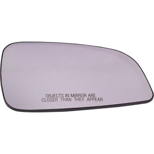 Heated Mirror Glass for Chevrolet Malibu LTZ Model 2008-2012, Saturn Aura 2007-2009, Right (Passenger), with Backing Plate, Replacement