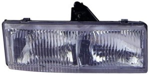 1995 - 2005 Chevrolet Astro Front Headlight Assembly Replacement Housing / Lens / Cover - Left (Driver) Side