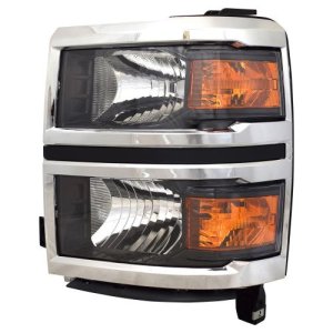 2014 - 2015 Chevrolet (Chevy) Silverado 1500 Headlight Assembly - Left (Driver)