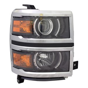 2014 - 2015 Chevrolet (Chevy) Silverado 1500 Headlight Assembly Composite (Right / Passenger Side)