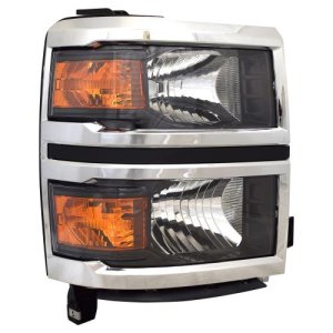2014 - 2015 Chevrolet (Chevy) Silverado 1500 Headlight Assembly - Right (Passenger)