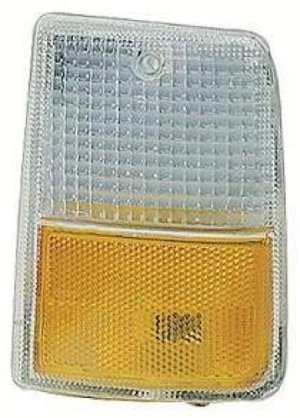 Left (Driver) Side Park/Signal/Marker Combination Light Assembly for 1988 - 1993 Buick Regal, 2 Door; Coupe + Gran Sport, Replacement  5976905