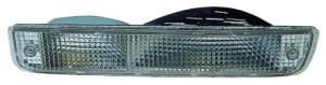 Front Left (Driver) Turn Signal Light Assembly for 1985 - 1990 Buick LeSabre, Replacement Lens Cover, Clear Lens,  918307 Replacement