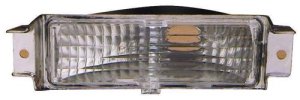 Front Right (Passenger) Turn Signal Light Assembly for 1989 - 1991 Pontiac Grand Am, Replacement Lens Cover,  5975044, Replacement