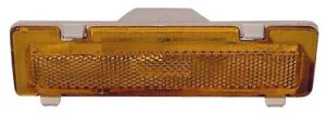Front Left (Driver) Side Marker Light Assembly for 1982 - 1992 Pontiac Firebird, Replacement Lens Cover,  915589