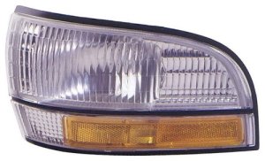 Front Right (Passenger) Side Marker Light Assembly for 1992 - 1996 Buick Park Avenue, Includes Corner Light Assembly,  16512674, Lens Cover, Replacement