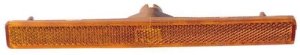 Front Right (Passenger) Side Marker Light Assembly Replacement for 1991 - 1996 Pontiac Grand Prix, 2 Door Coupe,  5975610, Lens Cover, Replacement