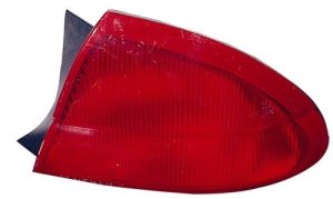 Right (Passenger) Tail Light Assembly for 1995 - 1996 Chevrolet Monte Carlo, Rear Tail Light Assembly Replacement / Lens / Cover,  5978584