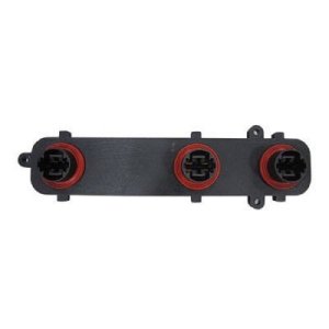 Tail Lamp Bulbholder for 2002 - 2009 GMC Envoy, Right (Passenger) Side Tail Light Socket Replacement, With Circuit Board,  16532716