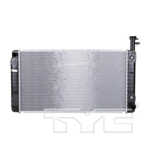 Radiator Assembly for 2004-2014 Chevrolet Express, 2nd Design with OEM Part Number 22795303, Replacement
