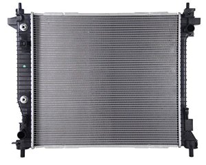 Radiator Assembly for 2010 - 2011 Cadillac SRX, From 6-7-10, OEM Part: 20926496, Replacement