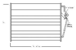 1997 - 2000 Chevrolet (Chevy) Venture A/C Condenser