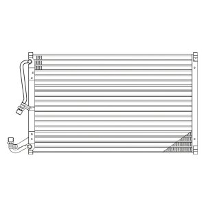 A/C Condenser for 1994-1996 Chevrolet Lumina APV,  52461229, A/C Condenser, Replacement