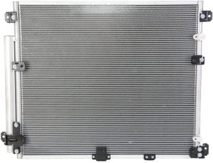 A/C Condenser for 2004 - 2011 Cadillac SRX without Towing Package,  88957420, Replacement