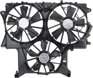 2020 - 2025 Chevrolet (Chevy) Silverado 1500 Radiator Cooling Fan Assembly