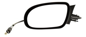 Manual Adjust Mirror for Chevrolet Caprice 1995-1996, Left (Driver) side, Non-Heated, Manual Folding, Paintable, Replacement