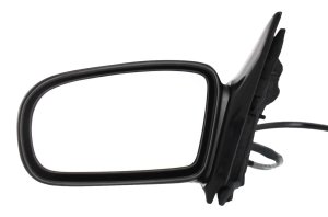 Replacement Mirror for Chevrolet Malibu 1997-2003/Classic 2004-2005, Left (Driver) Side, Manual Remote Control, Manual Folding, Non-Heated, Ready to Paint