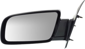 Manual Adjust, Manual Folding, Non-Heated, Paintable Mirror for Chevrolet Astro 1988-2005, Below Eyeline, Left (Driver) Side, Replacement