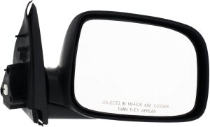 Power Mirror for Chevrolet Colorado/GMC Canyon 2004-2012, Right (Passenger), Manual Folding, Non-Heated, Textured, Replacement