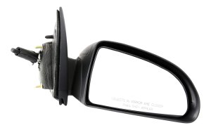 Manual Adjust Mirror for 2005-2010 Chevrolet Cobalt Sedan, Right (Passenger), Non-Folding, Non-Heated, Paintable, Without Auto Dimming, Blind Spot Detection, Memory, and Signal Light, Replacement