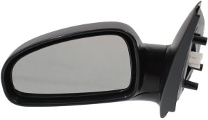 Power Mirror for Chevrolet AVEO (2005-2007) & AVEO5 (2009-2011), Left (Driver), Manual Folding, Heated, Paintable, without Auto Dimming, Blind Spot Detection, Memory, and Signal Light, Replacement