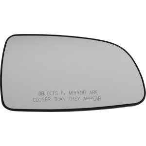 Heated Mirror Glass for Chevrolet AVEO 2007-2011, Right (Passenger) Side, with Backing Plate, without Signal Light, Replacement