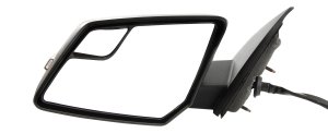 Power Folding Mirror for GMC Acadia/Acadia Limited 2009-2017, Left (Driver), Paintable, Heated, with In-housing Signal Light, without Auto Dimming, Blind Spot Detection, Memory, Replacement