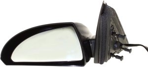 Power Mirror for Chevrolet Impala 2006-2013/Impala Limited 2014-2016, Left (Driver), Non-Folding, Non-Heated, Paintable, with Textured Base, Replacement