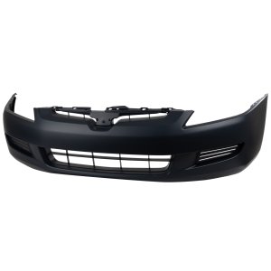 Front Bumper Cover for Honda Accord 2003-2005, Primed (Ready to Paint), Suitable for 4 Cylinder/6 Cylinder, Coupe, Replacement