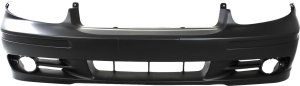 Front Bumper Cover for Hyundai Sonata 2002-2005, Primed (Ready to Paint), USA Built, Replacement