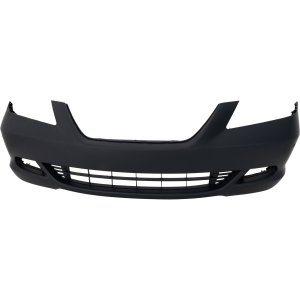 Front Bumper Cover for Honda Odyssey 2005-2007 Touring Model, Primed (Ready to Paint), with Fog Light Holes and Parking Aid Sensor Holes, Replacement
