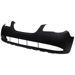 Front Bumper Cover for Hyundai Elantra Sedan, 2007-2010, Primed (Ready to Paint), Replacement