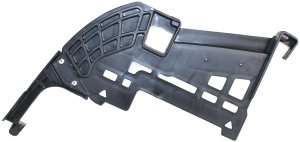Lower Cover Front Bumper Bracket for Hyundai Tucson 2005-2009, Right (Passenger), Plastic, Replacement