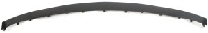 Lower Grille Molding for Honda Civic Coupe 2004-2005, Black, Paint to Match, Replacement