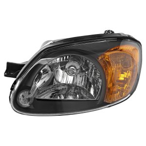 Headlight Assembly for Hyundai Accent 2003-2006, Left (Driver), Halogen, Fits Hatchback/Sedan Models, Replacement
