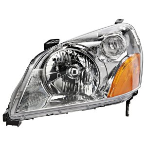 Headlight for Honda Pilot 2003-2005, Left (Driver) Side, Lens and Housing, Halogen, Replacement