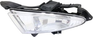 Front Fog Light Assembly for Hyundai Elantra Sedan, 2007-2010, Left (Driver) Side, Replacement