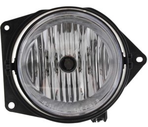 Front Fog Light Assembly for Hummer H3 2006-2010, Right (Passenger) Side, Replacement