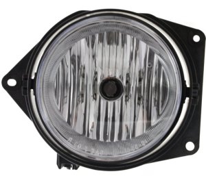 Front Fog Light Assembly for Hummer H3 2006-2010, Left (Driver), Replacement